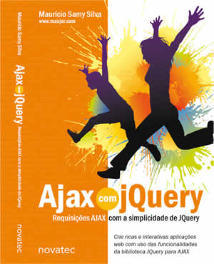 Capa do livro Ajax com jQuery do Maujor