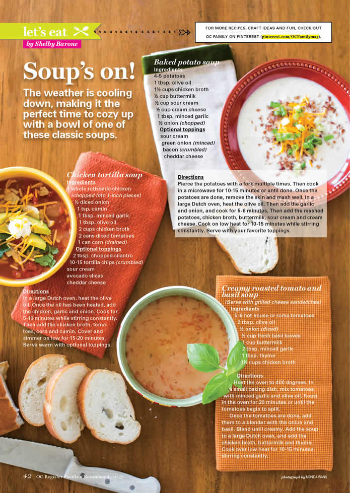 Imagem de layout de uma revista mostrando um texto ao redor de uma forma circular.